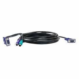 Кабель D-Link DKVM-CB/1.2M/B1A Кабель KVM длиной 1,2 м с разъемами VGA и PS/2