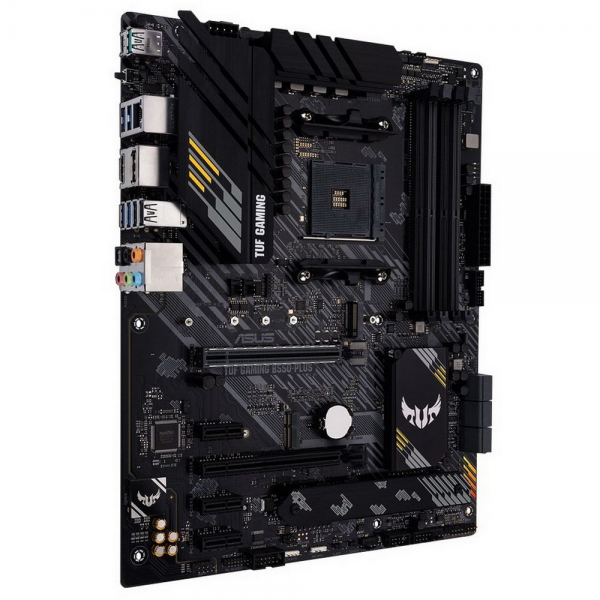 Материнская плата ASUS TUF GAMING B550-PLUS AM4 ATX 4хDDR4 2хPCIEx16 3хPCIEx1 2xM.2 USB-C DP HDMI 2.5GLAN {5} (749435)