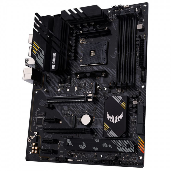 Материнская плата ASUS TUF GAMING B550-PLUS AM4 ATX 4хDDR4 2хPCIEx16 3хPCIEx1 2xM.2 USB-C DP HDMI 2.5GLAN {5} (749435)