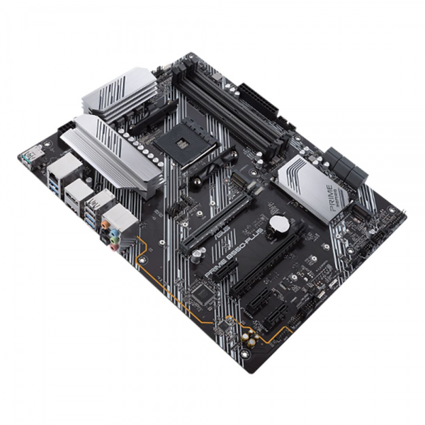 Материнская плата ASUS PRIME B550-PLUS  AM4 ATX 4xDDR4 2хPCIEx16 3хPCIEx1 2xM.2 USB-C DP HDMI GLAN RTL{10} (782340)