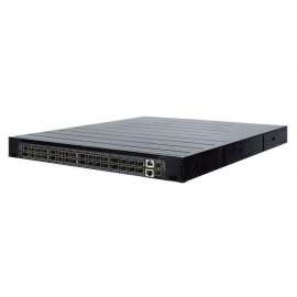 Коммутатор Edge-corE AS7726-32X-O-AC-F Edge-corE AS7726-32X, 32-Port 100G QSFP28 switch, ONIE software installer, Broadcom Trident III, Intel® Xeon® Processor D-1518, dual 100-240VAC 650W PSUs and 4 Fan Modules with power-to-port airflow, rack mount kit (