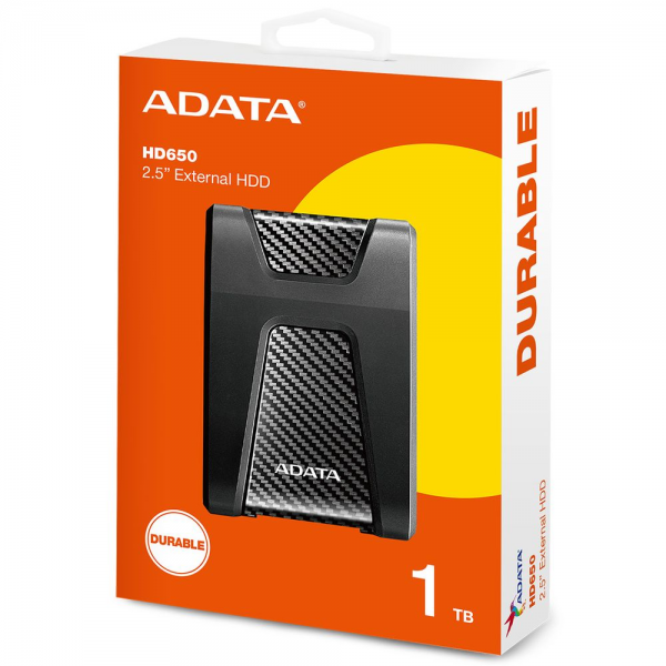 Жесткий диск внешний ADATA HD650 AHD650-1TU31-CBK 1TB 2.5