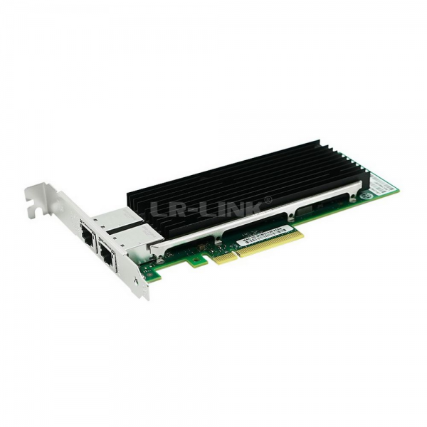 Сетевой адаптер Lr-Link LREC9802BT PCIe 2.1 x8, Intel x540, 2*RJ45 10G NIC Card (300812)