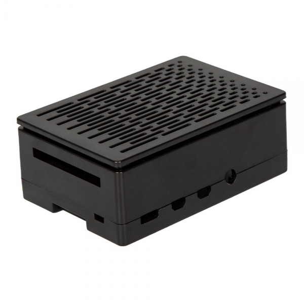 Корпус ACD RA509  Black ABS Case (Install 3010/3007 Fans or 3.5 Inch Touch Screen), совместим с креплением VESA Mount, for Raspberry PI 4B