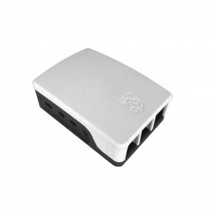 Корпус ACD RA599   Black+White ABS Case for Raspberry 4B