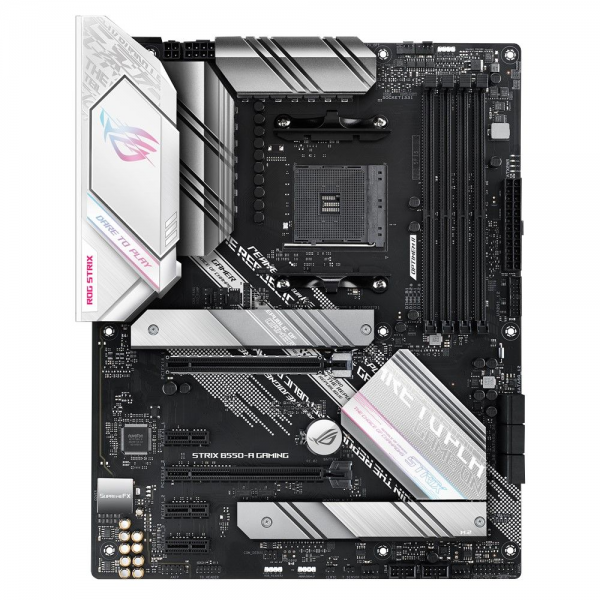 Материнская плата ASUS ROG STRIX B550-A GAMING AM4 ATX 4xDDR4 2xPCIEx16 3xPCIEx1 2xM.2 USB-C DP HDMI 2.5GLAN (826594)