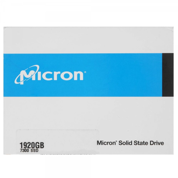 Жесткий диск SSD Micron «2.5» U.2 1920GB Micron 7300 PRO Enterprise SSD MTFDHBE1T9TDF-1AW1ZABYY NVME, 3000/1550, IOPS» MTFDHBE1T9TDF-1AW1ZABYY 396/55K, MTTF 2M, 3D TLC, 512e, 4200TBW, 1.2DWPD