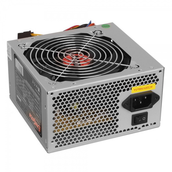 Блок питания Exegate ES261568RUS  450W  UNS450, ATX, 12cm fan, 24p+4p, 6/8p PCI-E, 3*SATA, 2*IDE, FDD {10} (102972)