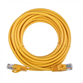 Патч-корд ACD-LPU5E-50Y  Cat5e UTP 24AWG 4Pair, 7/0.18мм CCA Желтый, 5.0м, (741623)