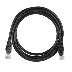 Патч-корд  |ACD-LPU5C-20B| Cat5e UTP 24AWG 4Pair, 7/0.18мм CU Черный, 2.0м, (741777)