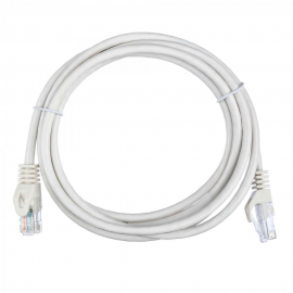 Патч-корд  |ACD-LPU5C-20W| Cat5e UTP 24AWG 4Pair, 7/0.18мм CU Белый, 2.0м, (741784)