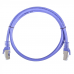 Патч-корд  |ACD-LPS6A-10P| Cat6a SSTP, 27AWG,CU Фиолетовй, 1.0м, (741876)
