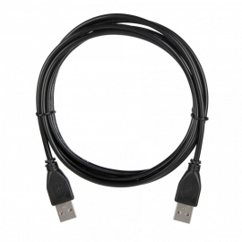Кабель ACD-U2AAM-30L |ACD-U2AAM-30L| USB 2.0, A male - A male, ТТХ: |ACD-U2AAM-30L| (7/0.12BC+PE)*1P+(7/0.12BC+PE)*2C+7/0.12BC+AL+PVC OD4.0, Черный, 3мm (742033)