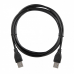 Кабель ACD-U2AAM-30L |ACD-U2AAM-30L| USB 2.0, A male - A male, ТТХ: |ACD-U2AAM-30L| (7/0.12BC+PE)*1P+(7/0.12BC+PE)*2C+7/0.12BC+AL+PVC OD4.0, Черный, 3мm (742033)