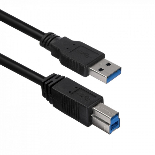 Кабель ACD Кабель ACD-U3ABM-10L |ACD-U3ABM-10L| USB 3.0, A male - B male, ТТХ: |ACD-U3ABM-10L| (7/0.12BC+HDPE)*1P+|(7/0.12BC+HDPE)*2C+7/0.12BC+AL|*2P +7/0.16BC*2C+AL+7/0.12BC+B(80/0.12ALм)PVC5.5, Черный, 1м (742071)