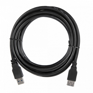 Кабель ACD-U3AAF-30L |ACD-U3AAF-30L| USB 3.0, A male - A feмale, ТТХ: |ACD-U3AAF-30L| (7/0.12BC+HDPE)*1P+|(7/0.12BC+HDPE)*2C+7/0.12BC+AL|*2P +7/0.16BC*2C+AL+7/0.12BC+B(80/0.12AL)PVC5.5, Черный, 3м (742156)