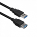 Кабель ACD-U3AAF-30L |ACD-U3AAF-30L| USB 3.0, A male - A feмale, ТТХ: |ACD-U3AAF-30L| (7/0.12BC+HDPE)*1P+|(7/0.12BC+HDPE)*2C+7/0.12BC+AL|*2P +7/0.16BC*2C+AL+7/0.12BC+B(80/0.12AL)PVC5.5, Черный, 3м (742156)