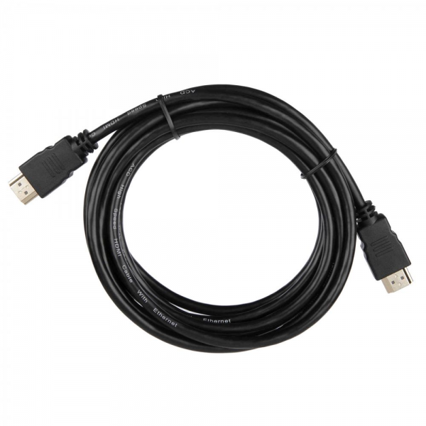 Кабель ACD-DHHM1-30B |ACD-DHHM1-30B| HDMI 1.4, Golden Plated,19m/19m, Черный, 3м, (742194)