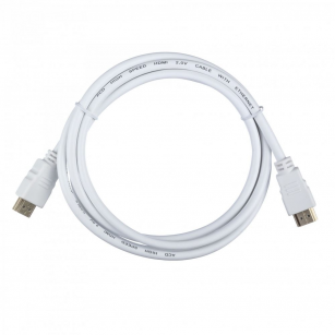 Кабель ACD-DHHM2-18W |ACD-DHHM2-18W| HDMI 2.0, Golden Plated,19m/19m, Белый, 1.8м, (742248)