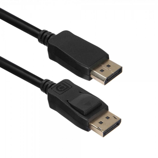 Кабель ACD-DDPM4-10M |ACD-DDPM4-10M| DisplayPort 1.4, Golden Plated, 20m/20m, Черный, 10м (742446)