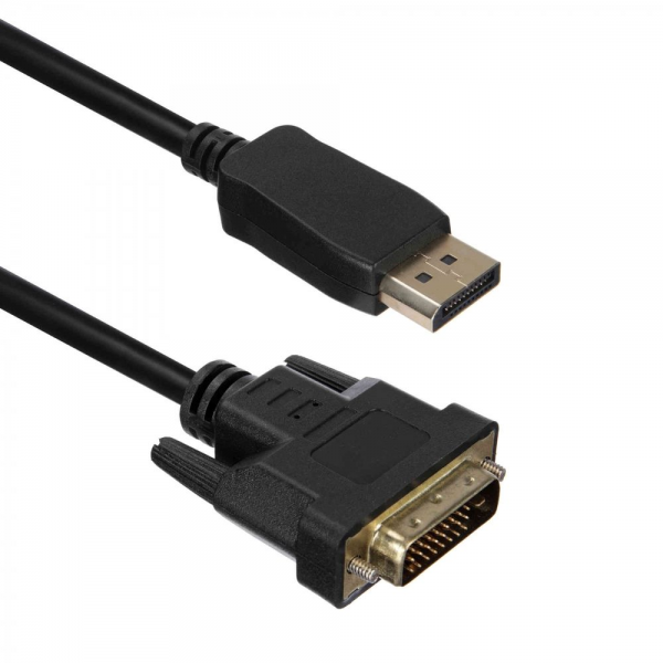 Кабель ACD-DDIM2-30B |ACD-DDIM2-30B| DisplayPort 1.2, DP-DVI, Golden Plated, 20m/25m, Черный, 3м |ACD-DDIM2-30B| (742484)