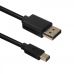 Кабель ACD-DDMM2-30B |ACD-DDMM2-30B| DisplayPort 1.2, DP-mDP, Golden Plated, 20m/20m, Черный, 3м, |ACD-DDMM2-30B| (742507)