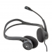 Гарнитура Logitech PC960 |981-000100| черная, USB, поворотный микрофон, пульт управления на кабеле, |981-000100| кабель 2.4м