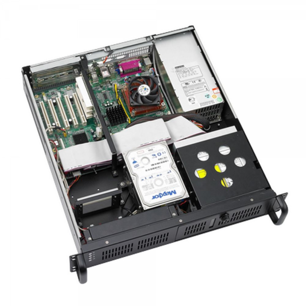 Корпус Advantech ACP-2010MB-00D 2U Rackmount Chassis, ATX/mATX, отсеки: 1*5.25