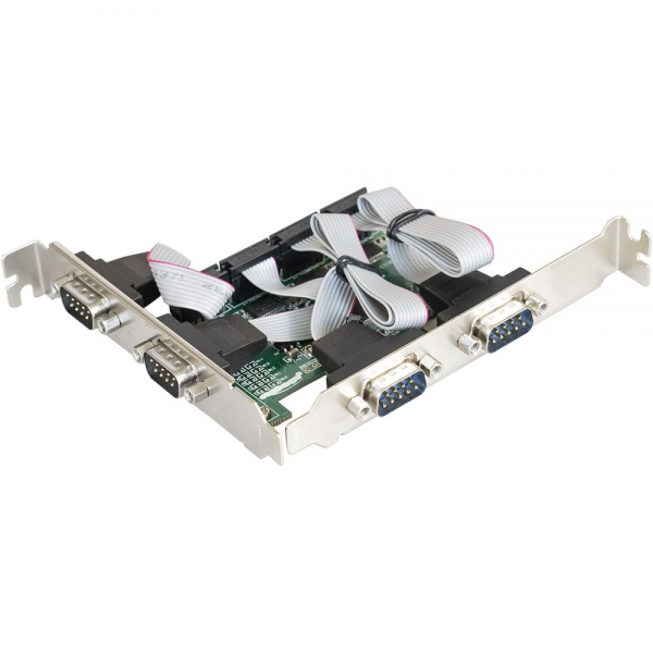 Контроллер Exegate Контроллер ExeGate EXE-310 EX283705RUS (PCI-E, 4*COM port) OEM (117259)