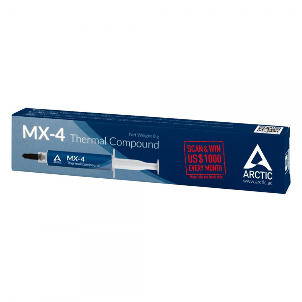 Термопаста Arctic Cooling  MX-4 8 грамм (ACTCP00008B) (701662) {50}