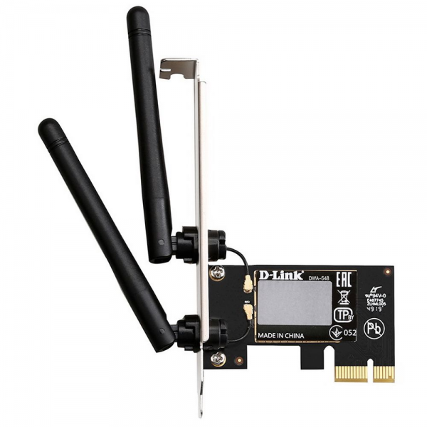 Адаптер беспроводной связи (Wi-Fi) D-Link DWA-548/10/C1A Беспроводной PCI Express адаптер N300 {10}