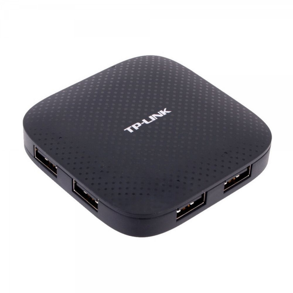 Концентратор TP-LINK UH400 4-портовый  USB 3.0,1 разъём USB 3.0, 4 порта USB 3.0, встроенный кабель с разъёмом USB, компактный дизайн, plug & play, не требуется адаптера, (091477), {80}