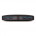 Концентратор TP-LINK UH400 4-портовый  USB 3.0,1 разъём USB 3.0, 4 порта USB 3.0, встроенный кабель с разъёмом USB, компактный дизайн, plug & play, не требуется адаптера, (091477), {80}