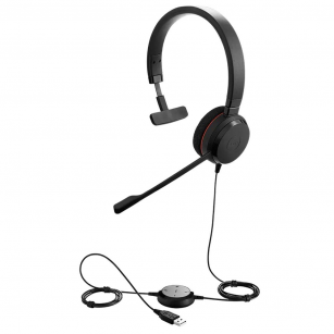 Гарнитура проводная Jabra EVOLVE 20 MS Mono / USB-A /