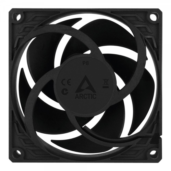 Вентилятор корпусной ARCTIC Cooling P8 (Black/Black) - retail (ACFAN00147A) (701990)