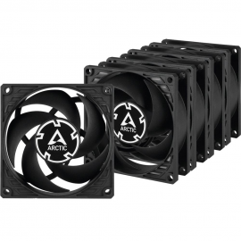 Вентилятор корпусной ARCTIC Cooling P8 Value Pack (Black/Black) (5pc)  (ACFAN00153A) (702065)