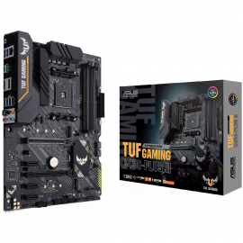 Материнская плата ASUS TUF GAMING B450-PLUS II AM4 ATX 2xDDR4 2xPCIEx16 3xPCIEx1 2xM.2 HDMI DP GLAN RTL {5} (957489)