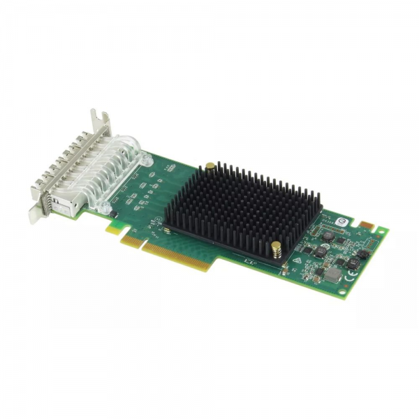 Сетевой адаптер Broadcom Emulex LPe31004-M6 Gen 6 (16GFC), 4-port, 16Gb/s, PCIe Gen3 x8, LC MMF 100m, трансиверы установлены. Not upgradable to 32GFC (011377) {5}