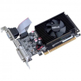 Видеокарта Ninja (Sinotex) Bad Pack GT220 PCIE (48SP) 1G 128BIT DDR3 DVI-D HDMI CRT (NK22NP013F)