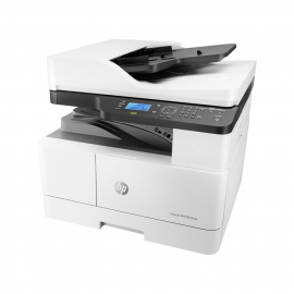 HP LaserJet M443nda А3, МФУ, лазерное, черно-белое, 25стр/мин, 1200dpi, 600МГц, 512Мб, 100АПД, USB/Ethernet, 4000стр/картридж, (8AF72A)