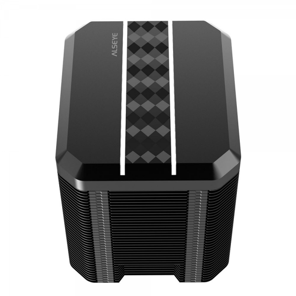 Вентилятор ALSEYE M90 Height 135mm, Univerasl, TDP 180W, 4x6mm heat pipe, FAN 90mm, 800;2400rpm, 28dBA, ARGB, LGA1200/115x, AMD AM4, RTL (874715)