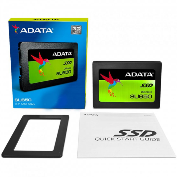Твердотельный накопитель SSD ADATA SU650 ASU650SS-512GT-R 512GB 2.5