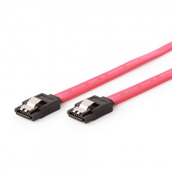 Кабель Cablexpert Кабель интерфейсный SATAIII Cablexpert CC-SATAM-DATA, 50см, 7pin/7pin, защелка, пакет {400}  (093385)