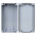 Корпус ACD XG387  Metal case IP65, 200*120*80mm, металлический, 3 отверстия (28 + 28 + 23мм) с резиновыми заглушками, цвет серебристый, совместим с Raspberry Pi 3B, 3B+, 4, Orange Pi {12}