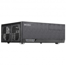 Корпус Silverstone SST-GD09B Grandia HTPC ATX Computer Case, Silent High Airflow Performance, black  (221280)