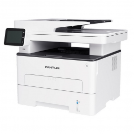 Pantum BM5100FDN A4, МФУ, лазерное, черно-белое, 40стр/мин, 1200x1200dpi, 1,2ГГц, 512Мб, дуплекс, факс, 50АПД,  250tray, USB/Ethernet, 3000 стр/картридж, белый корпус (BM5100FDN)