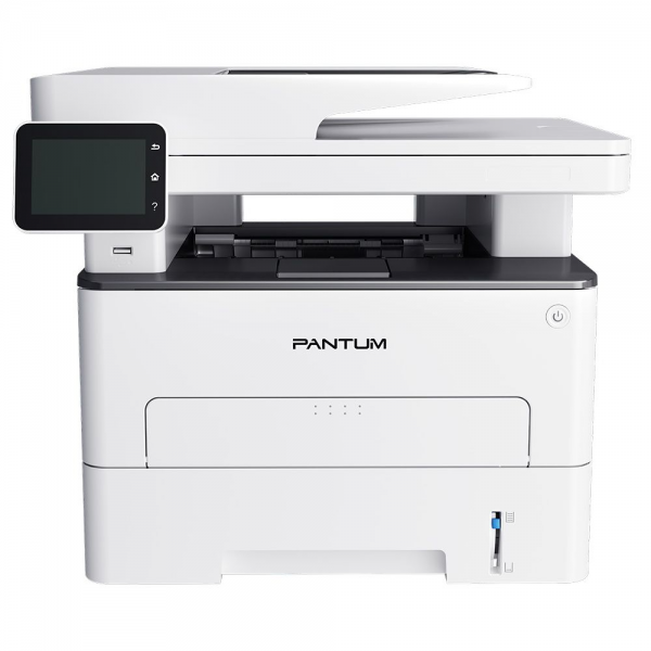 Pantum BM5100FDN A4, МФУ, лазерное, черно-белое, 40стр/мин, 1200x1200dpi, 1,2ГГц, 512Мб, дуплекс, факс, 50АПД,  250tray, USB/Ethernet, 3000 стр/картридж, белый корпус (BM5100FDN)