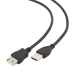 Кабель удлинитель USB2.0 Pro Cablexpert CCP-USB2-AMAF-10 AM/AF, 3.0м, экран, черный, пакет   (041959)