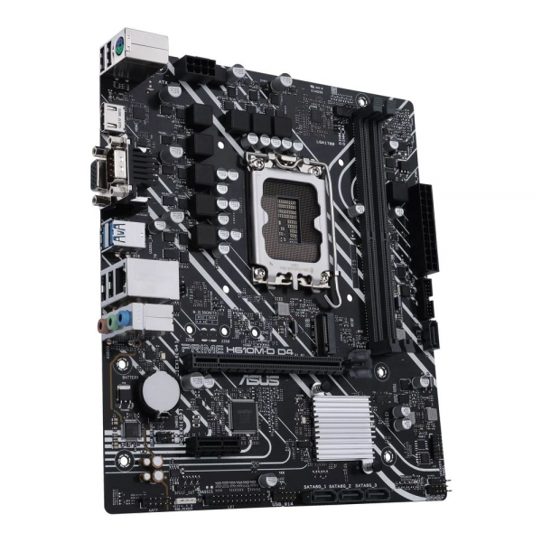 Материнская плата ASUS PRIME H610M-D D4 LGA1700 micro-ATX 2xDDR4 PCIEx16 PCIEx1 M.2 VGA HDMI GLAN (540489)