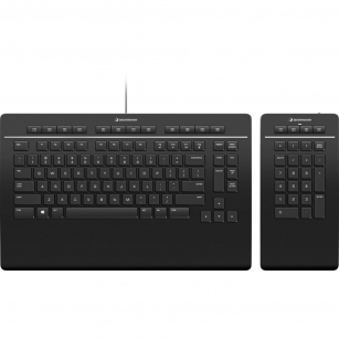 Клавиатура 3DConnexion 3DX-700092 Keyboard Pro with Numpad, US-International (QWERTY)